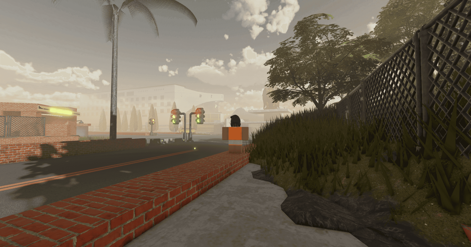 Outdoor Roblox Scene
